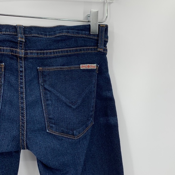 Hudson Krista super skinny low rise dark wash jeans denim ankle women 26 - Picture 3 of 7